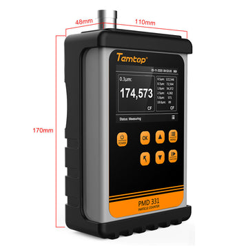 Temtop PMD 331 Innovative Handheld Particle Counter for Air Quality Measurement