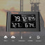 Temtop P20C Thermometer and Hygrometer PM2.5 CO2 Air Quality Monitor Data Export Tabletop Temperature Humidity Meter