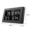 Temtop P20C Thermometer and Hygrometer PM2.5 CO2 Air Quality Monitor Data Export Tabletop Temperature Humidity Meter