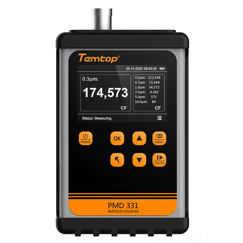 Temtop PMD 331 Innovative Handheld Particle Counter for Air Quality Measurement
