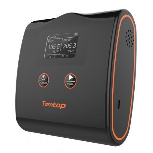 Temtop LKC-20T High Accuracy Air Quality Monitor PM2.5/PM10 Temperature and Humidity Detector - Temtop US