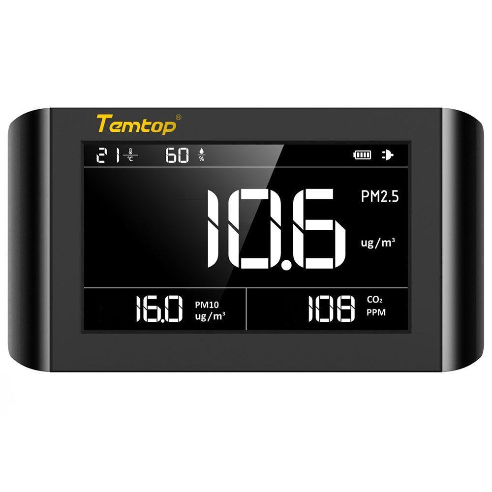 Temtop Air Station M100 WiFi CO2 & Air Quality Monitor Weather Station –  Elitech Technology, Inc.