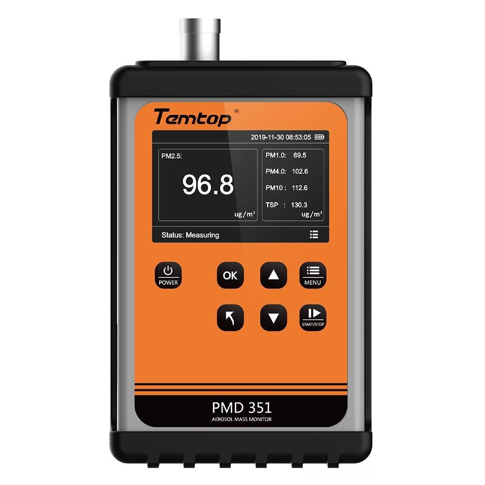 Temtop PMD 351 Professional Handheld Particle Counter Professional PM1.0/PM2.5/PM4.0/PM10/TSP - Temtop